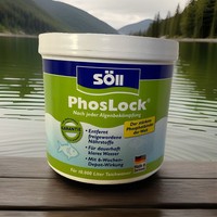 SöLl - Phoslock Algenstopp 500G FüR 10.000 Liter Wasser Teich Koi Filter Sauber
