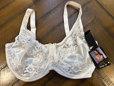 Vanity Fair Vintage Bra 38DD Full Figure Underwire. Lace Treasure