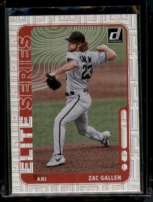2021 Donruss #ES6 Zac Gallen Elite Series Vector