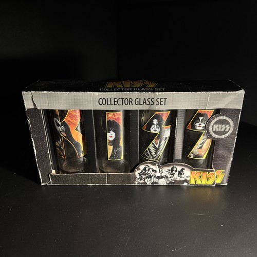 KISS COLLECTOR'S SERIES PINT GLASS 4-PACK In box (Box worn) - Bild 1 von 14