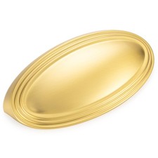 10 Pack 3 Inch Drawers Pulls Brushed Gold Cabinet Handles Gold Cabinet Cup Pu...