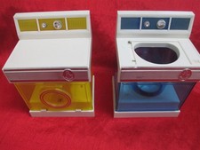 VINTAGE MCM RARE AMSCO TOY WASHER WASH MACHINE  DRYER SET