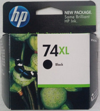 HP 74XL Black Ink Cartridge NEW Sealed Genuine OEM Expired April 2011
