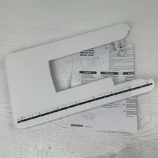 Sewing Machine Extension Table White XC9802-121 With Support Legs