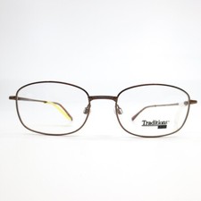 Traditions OW 93 COL 10 Eyeglasses Frames Brown Square Full Wire Rim 53-18-145