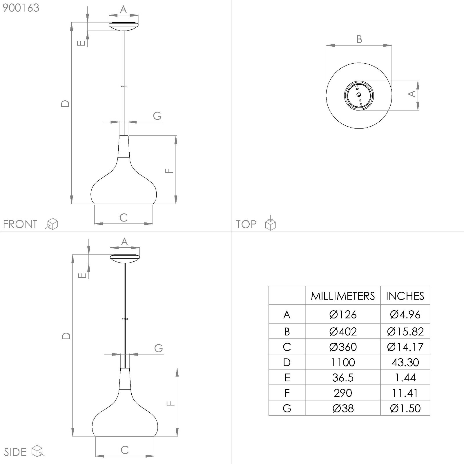 Lampadario GL1753 Nero e Legno: Trend Industriale per la tua Cucina - 3