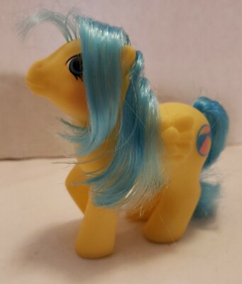 Vintage My Little Pony G1 1987 First Tooth Beach Ball Pegasus Baby Bouncy e