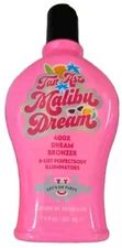 Tan Asz U Malibu Dream Tanning Lotion 7.5 oz 400X Dream Bronzer w/Illuminators