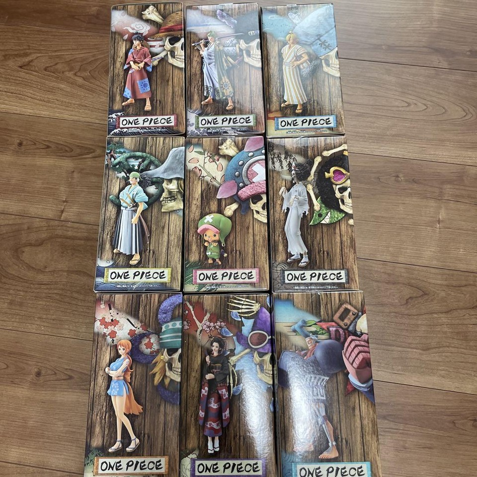 One Piece Figure Wano Country Straw Hat Pirates Costume Set eBay