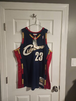 100% Authentic Mitchell & Ness LeBron James 08-09 Cavaliers Jersey
