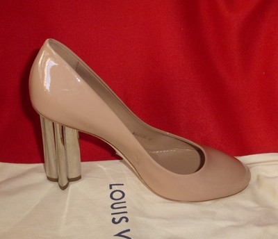 louis vuitton nude heels