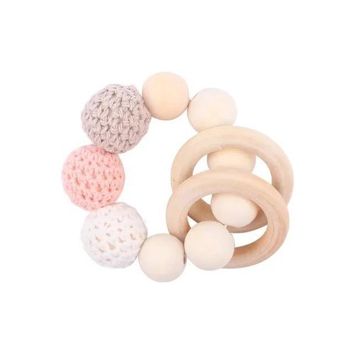 1-2pcs New Baby Pacifier Clips Teethers Bracelet Babies Chain Cute Big Crochet C - Picture 33 of 36