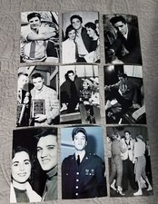 Elvis Presley Career-Spanning Lot of 30 Candid Photos, '50s-'70s -New & Rare!