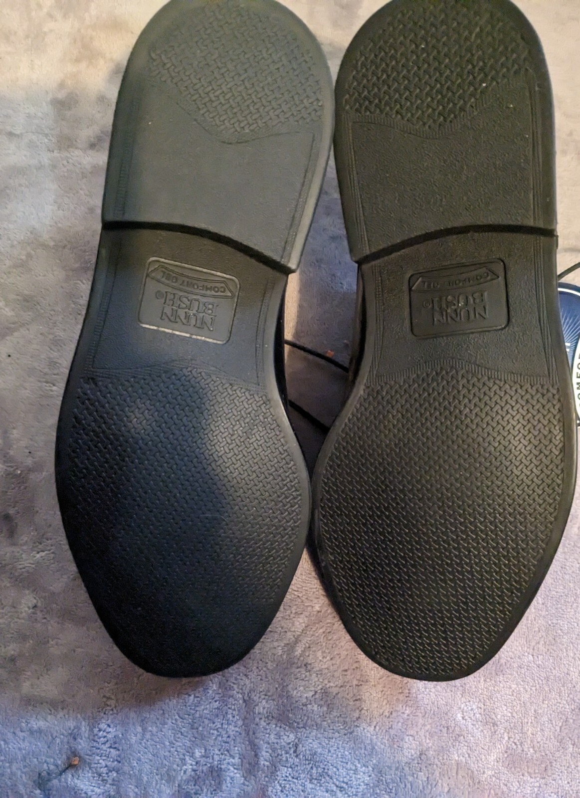 SAOLA Scarpe Nunn Bush da uomo 8 5 W punta stringate Oxford 83682 01 abito in pelle nera