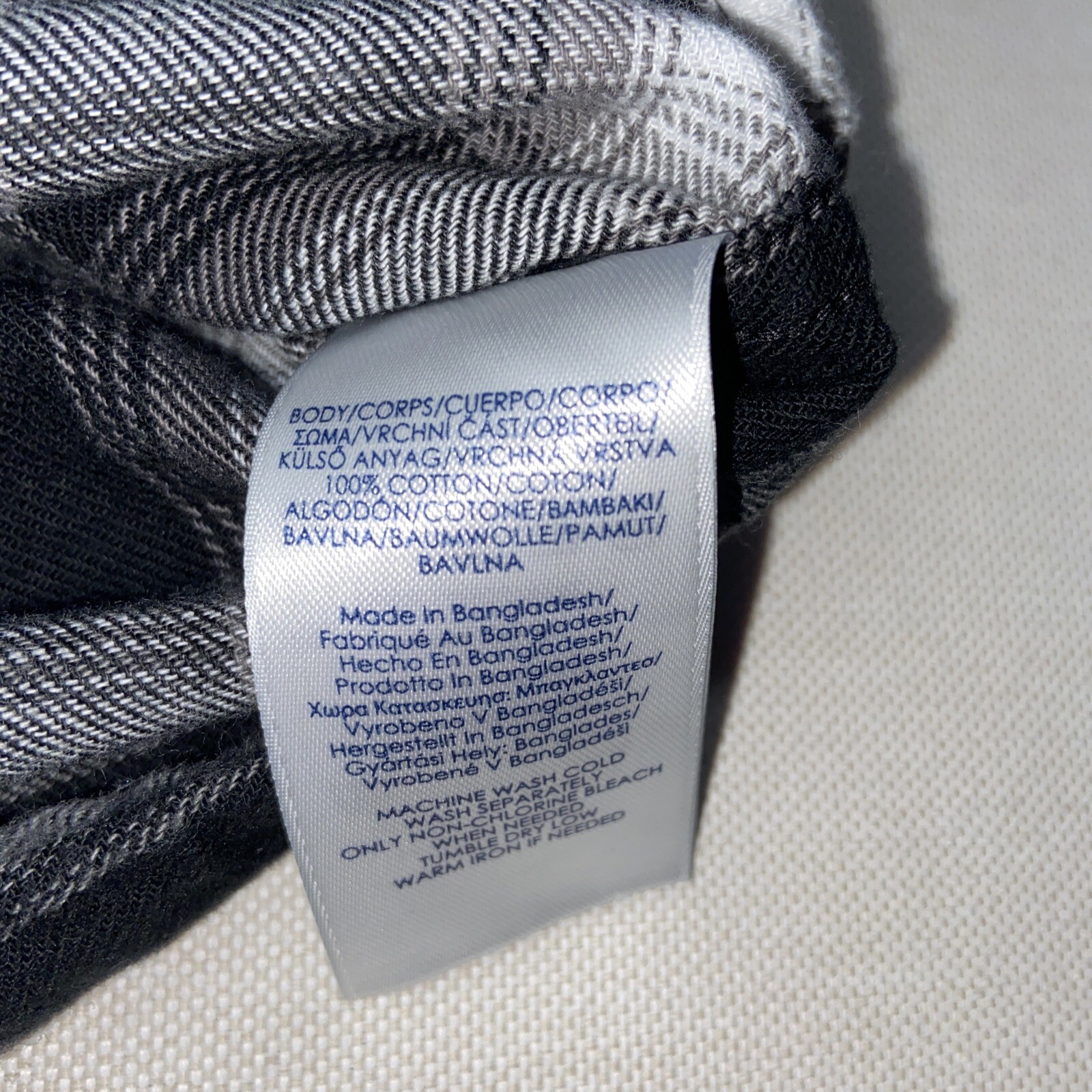 Chaps Performance Gray Long Sleeve Button Up Pock… - image 4