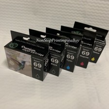 5x 2BK CMY Ink For Epson 69 T0691 - T0694 WF310 315 500 600 615 CX5000 6000 C120