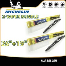 Matched Set Of 2 Wipers 2619 For Michelin Wiper Blades - 32-260 32-190 Matched Set Of 2 Wipers 2619 For Michelin Wiper Blades - 32-260 32-190