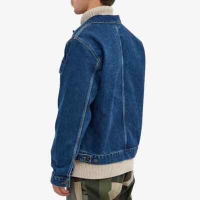 Carhartt WIP STETSON JACKET - BLUE STONE WASHED - NWT