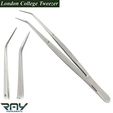 Dental London College Tweezer Cotton & Dressing Forceps 15cm Surgical Instrument