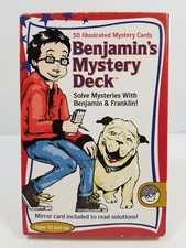 Benjamin's Mystery Deck Game 50 Illustrated Mystery Cards Mindware COMPLETE