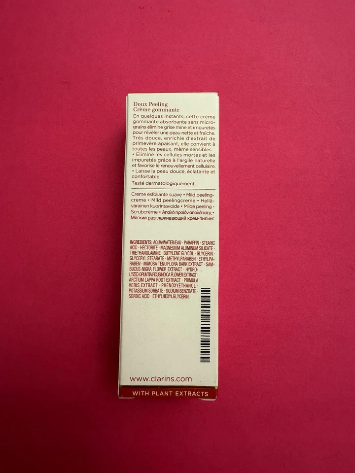 Crema suave exfoliante suave Clarins 1,7 oz - NUEVA EN CAJA Foto 3 de 4