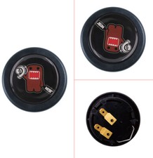 Jdm Domo Car Horn Button Steering Wheel Center Cap Black Universal