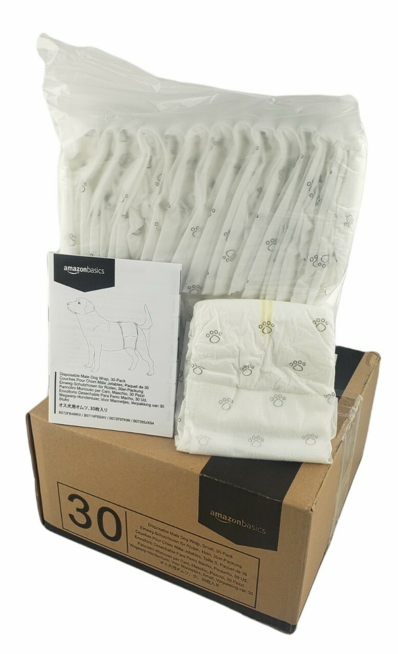 amazonbasics male dog wrap