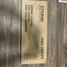 Tone Fitness Compact Aerobic Step Platform  Exercise Step Black/Purple