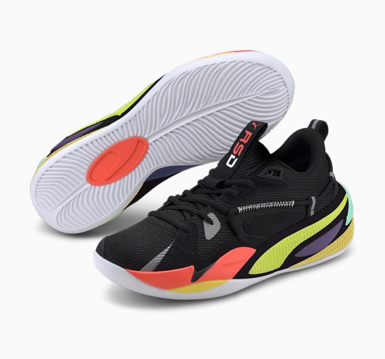 Size 10M - PUMA RS-Dreamer x J. Cole Black Multi 2020 image 2