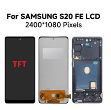 For Samsung Galaxy S20 FE 5G G781/G780 TFT LCD Display Screen with Frame Replace