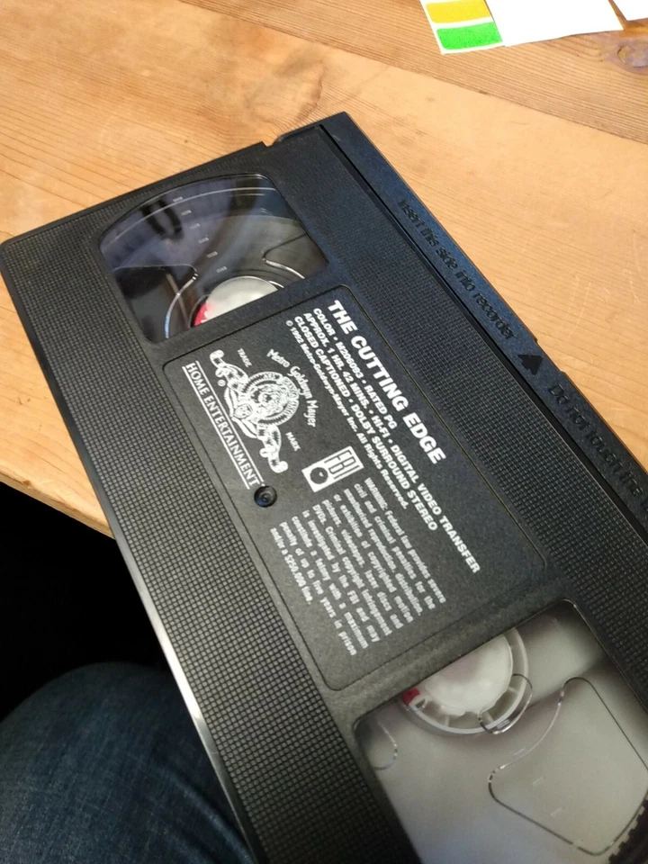 The Cutting Edge VHS VCR Video Tape Used Movie D.B. Sweeney Moira Kelly eg - Image 3 of 3