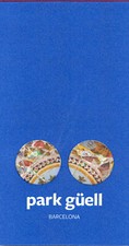 Eintrittskarte / Ticket / Andenken / Souvenir: Park Güell - Barcelona 14.03.2016
