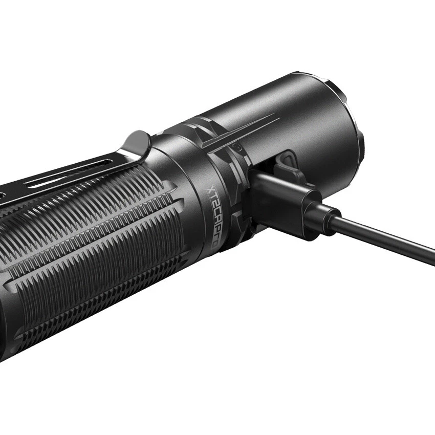 Klarus XT2CR Pro Tactical Flashlight Rechargeable Resists Water/Impact Strobe - Image 3 of 4