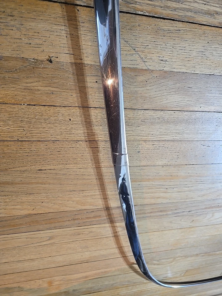 Impala 1959 2 puertas parabrisas delantero moldura izquierda derecha juego OEM bonito 1960 Foto 2 de 4