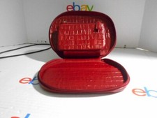 Unbranded Red Double Coin Purse Clutch Zip Around Organizer