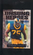 1999 FLEER FOOTBALL CARD D'MARCO FARR NM-MT #24of30 UNSUNG HEROES