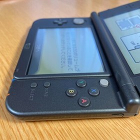 New Nintendo 3DS XL LL Metallic Black Console Stylus Tested Japanese ver