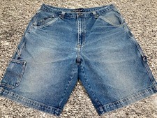 Vintage Y2K Karl Kani Carpenter Denim Shorts Size 40x12  
