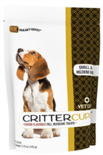 CritterCups Pill Masking Treats for Small-Medium Dogs, Bacon Flavor, 30 Count