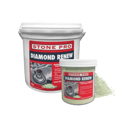 Stone Pro Diamond Renew Marble Polishing Powder for Marble Travertine Limestone