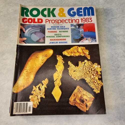 Rock & Gem Magazine 1983 Vintage Lot of 11, Rockhound Lapidary Vintage *No Sept - Picture 2 of 14