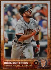 2015 Topps #273 Brandon Hicks San Francisco Giants