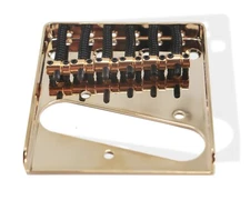 Bridge T Ashtray 6 Saddles Gold 2 1/8" String Spread Custom Shop 181640GD