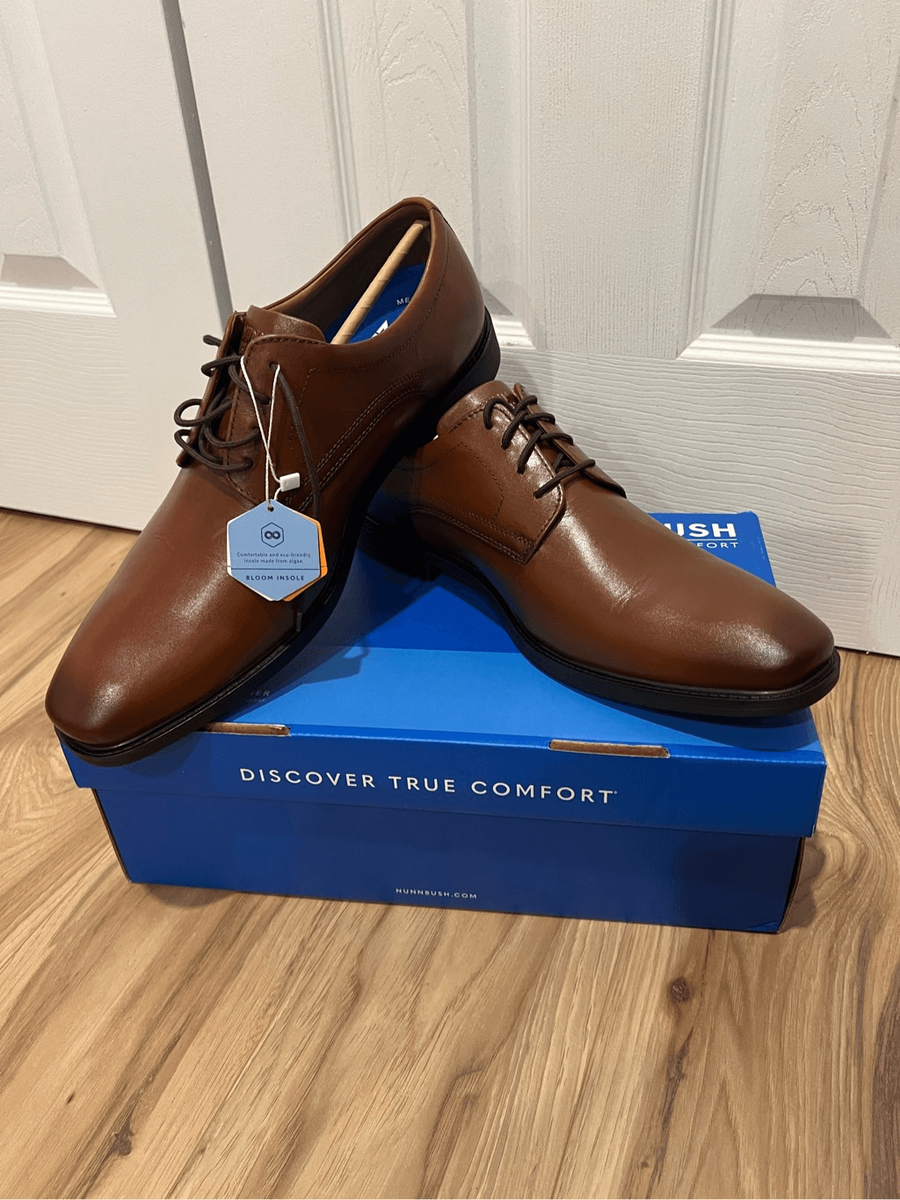 Nunn Bush Baxter Oxford Lace Up Leather Dress Shoes Comfort  display picture 2