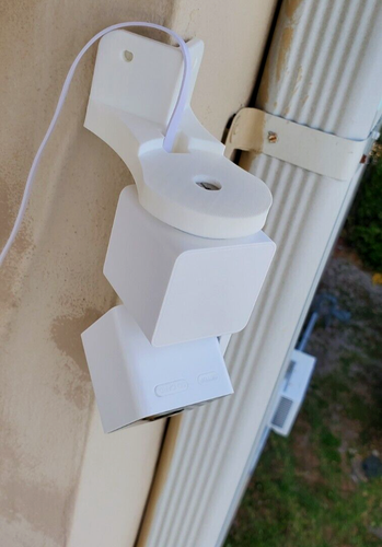 WYZE CAM PAN V3 Corner Mount Wall Bracket for Hanging Security Camera 3D Printed - Picture 4 of 17