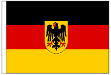 Germany State Eagle Sleeved Courtesy Flag ideal for Boats 45cm x 30cm