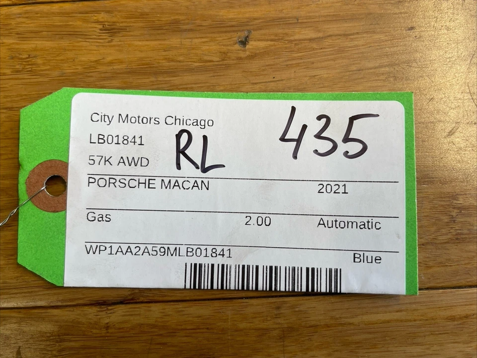 Buje nudillo husillo trasero izquierdo Porsche Macan 2016 2017 2018 2019-2022 fabricante de equipos originales Foto 2 de 4