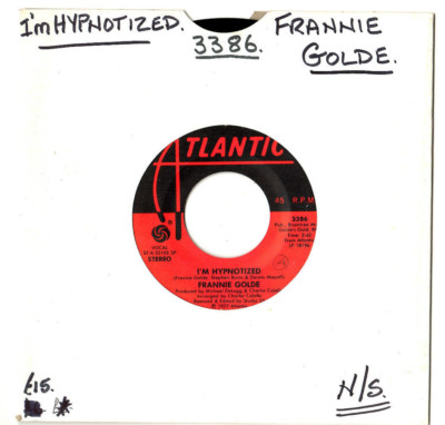FRANNIE GOLDE - I'M HYPNOTIZED / TIME HAS A WAY. U.S. ORIG N/SOUL 7''. VG+