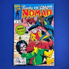 NOMAD #10 vs Red Wolf Marvel Comics 1993