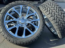 2026 Wheels Tires 22 Ford F-150 Expedition F150 2004-2026 Chrome Rims